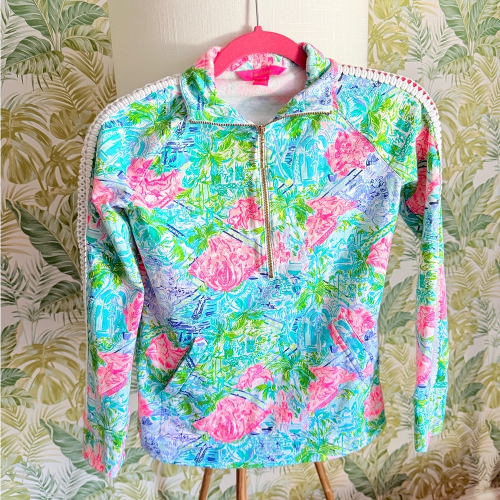Women’s Lilly Pulitzer Lace Skipper Popover in Bohemian Queen